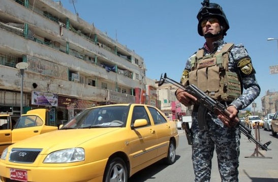 Iraqi checkpoint, a place where gay men say they are in danger. (Photo courtesy of BBC)