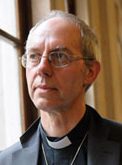 Justin Welby, the archbishop of Canterbury. (Photo courtesy of The Guardian)