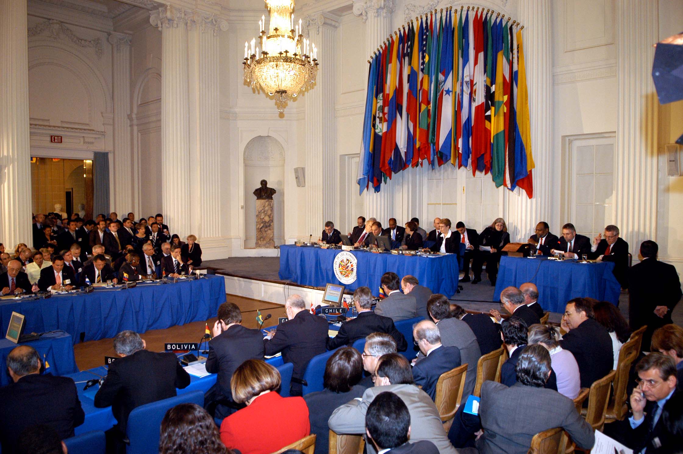 OAS general assembly (Photo courtesy Wikipedia)