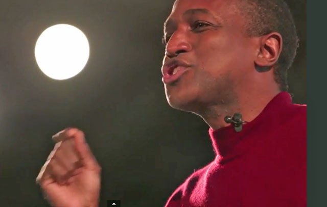 Maurice Tomlinson addresses Quorum meeting. (Click image for video.)