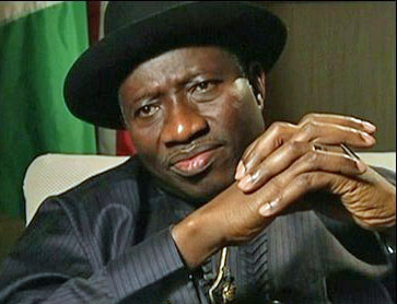Former Nigerian president Goodluck Jonathan (Photo courtesy of TheNet.ng)