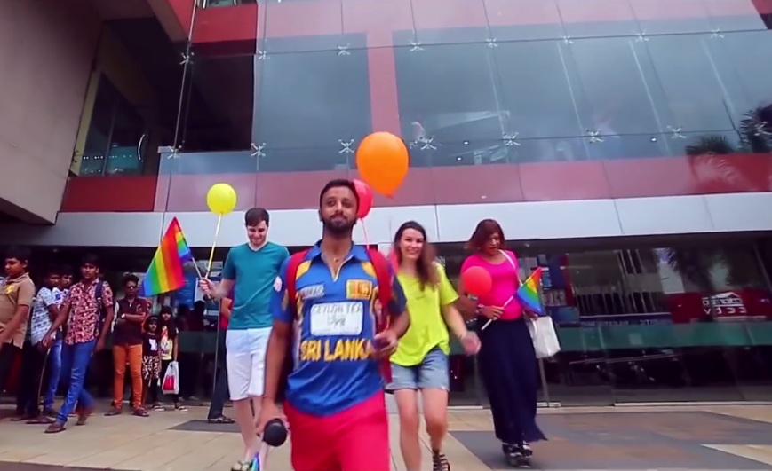 Sri Lanka's "Nothing But Pride" video. (Click image to watch the video.)