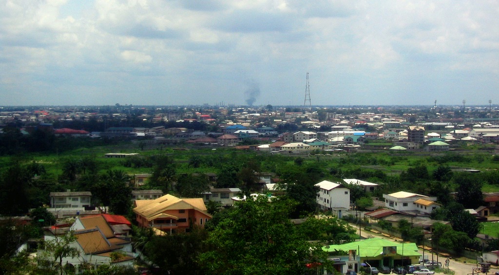 Overview of Port Harcourt, Nigeria (Photo by Kalabarian via Wikimedia Commons)