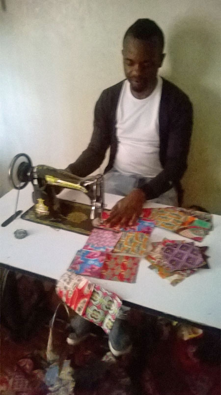 Products from His Grace Fashion and Design are made by hand.