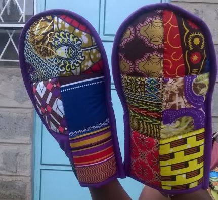 Oven mitts made by His Grace Fashion and Design