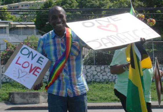 Activist/attorney Maurice Tomlinson helped organize Montego Bay Pride, Jamaica, on Oct. 25, 2015. (Photo courtesy of Maurice Tomlinson)