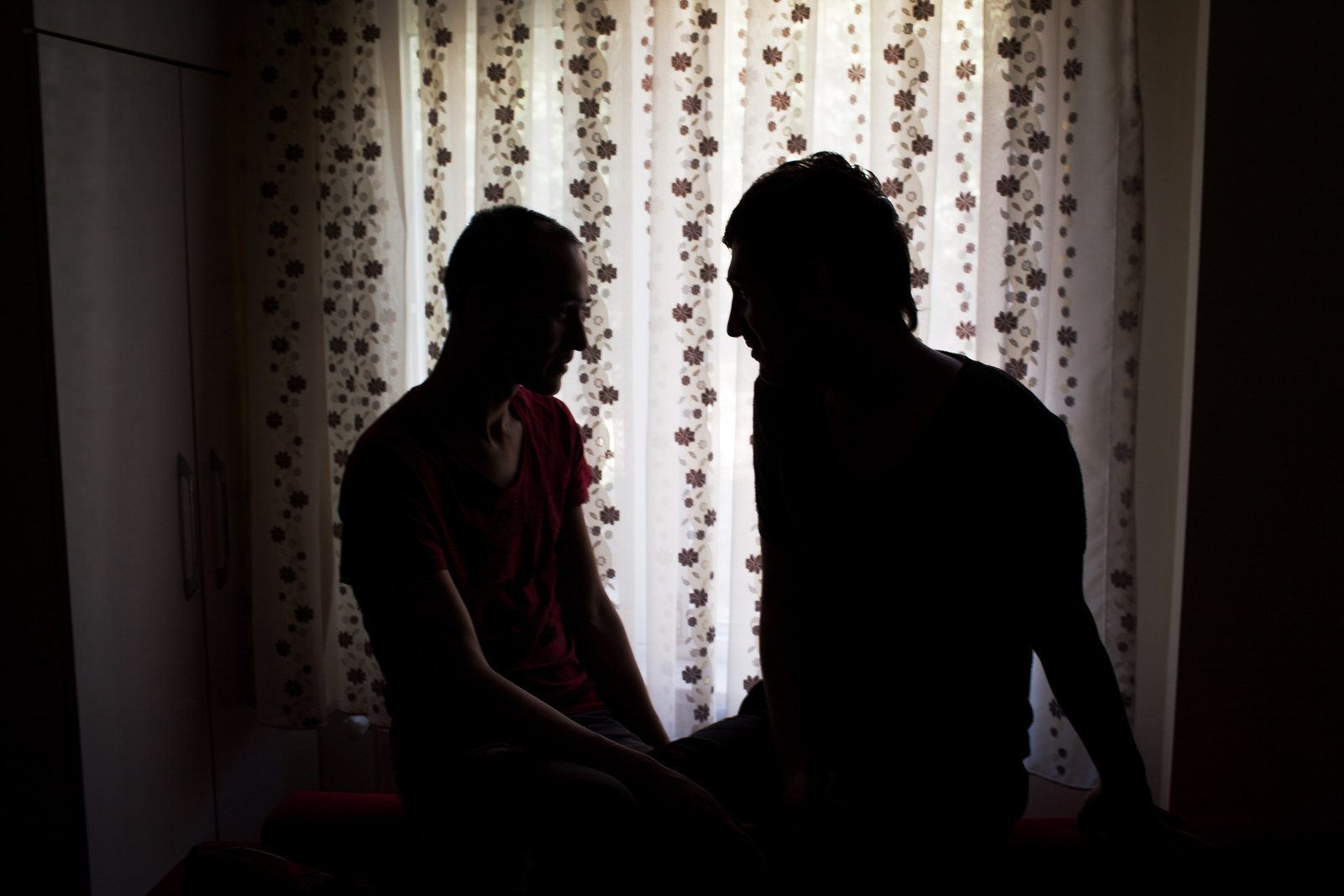 Danial and his boyfriend Parsa (Photo courtesy of BuzzFeed)