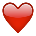 heart emoticon