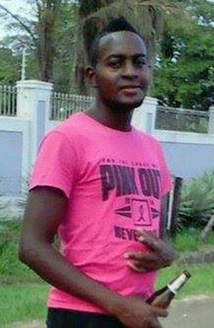 The Malawi Watchdog published his photo of Eric Sambisa from Facebook.