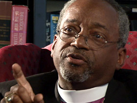 Presiding Bishop Michael Curry: Anglican Primates' decision with cause "pain on top of pain." (Photo courtesy of the Diocese of Western Massachusetts)