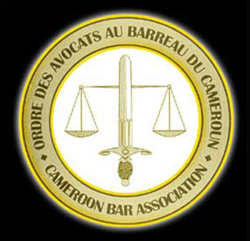 Logo of the Cameroon Bar Association.