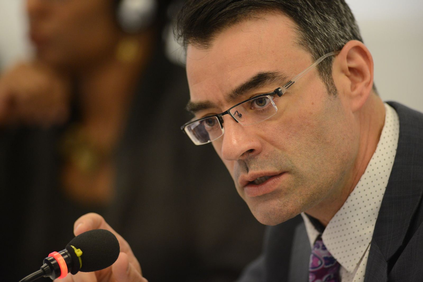 James Cavallaro, president of the Inter-American Commission: It is important to bring "the voices of LGBTI people into our work to challenge the invisibility of the serious human rights violations that they continue to face." (Photo courtesy of conectas.org)