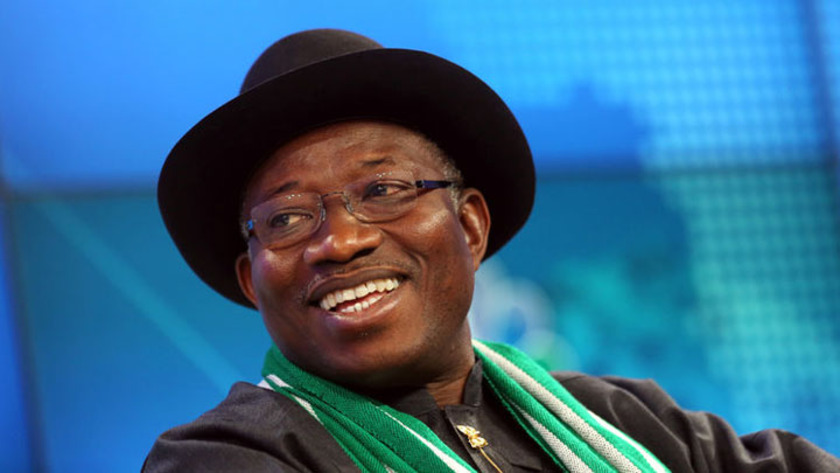 Goodluck Jonathan, former president of Nigeria: " the nation may, at the appropriate time, revisit the law." (Photo courtesy of Bloomberg)