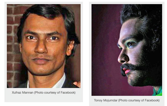 Victims of the anti-gay attack on April 25, 2016, in Bangladesh
