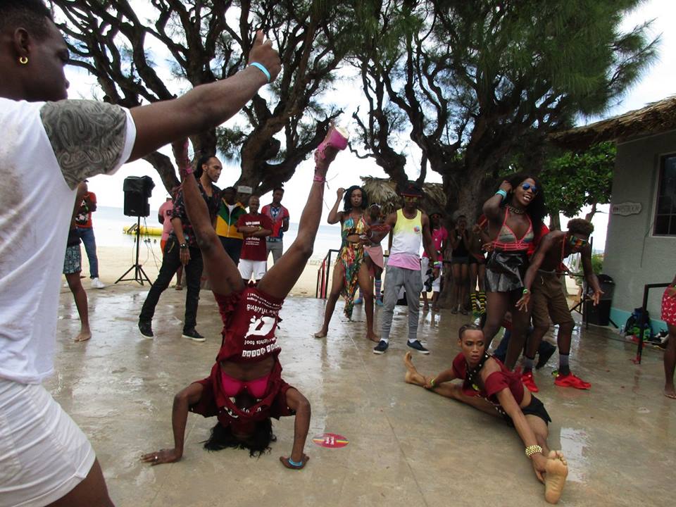 Dancing at Montego Bay Pride 2016 (Photo courtesy of Maurice Tomlinson)