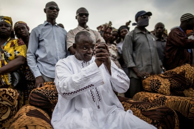 President-elect Adama Barrow of the Gambia (Photo courtesy of the Daily Mail)