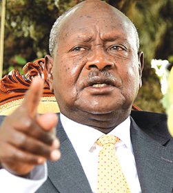 Ugandan President Yoweri Museveni