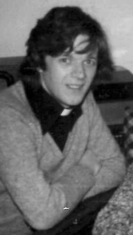 The Rev. Albert Ogle as a young man in Ireland (Photo courtesy of Albert Ogle)