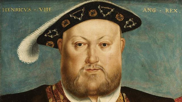 England's King Henry VIII, whose property grab in 1553 made gay sex a crime rather than a sin. (Painting by Hans Holbein the Younger courtesy of BBC)