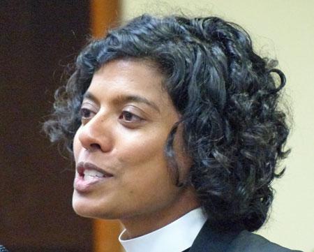 The Rev. Winnie Varghese (Photo by Colin Stewart)