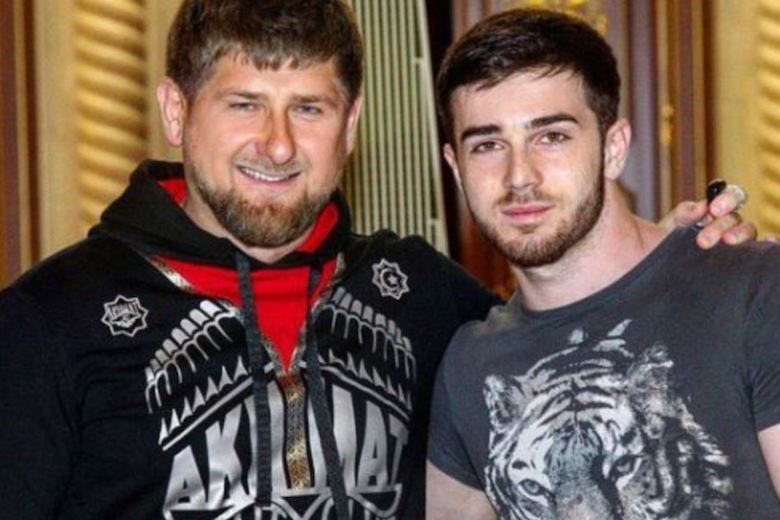 Zelim Bakaev (right) in happier times, with Chechen strongman Ramzan Kadyrov (Photo courtesy of CrimeRussia.com)
