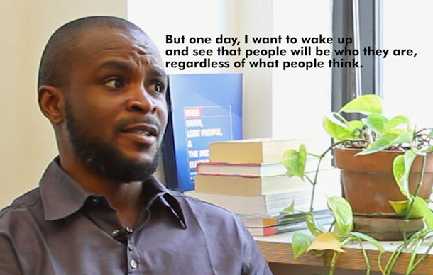 Olumide Makanjuola (Photo courtesy of GLAAD)