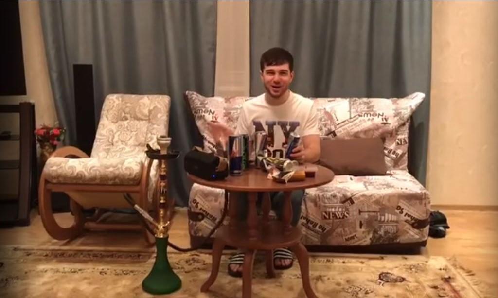 Screenshot of Zelim Bakaev, missing since August 2017, taken from a video allegedly made by him from Germany in mid-August, but suspected of being fake, filmed under coercion by his captors. (Artem Lebedev photo courtesy of HRW)