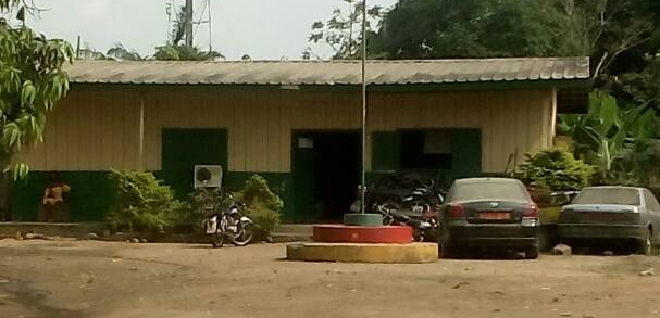 The Ndogbong gendarmerie, where Coco and Vivi were detained and tortured for three days. (Photo by Jacks Oke)
