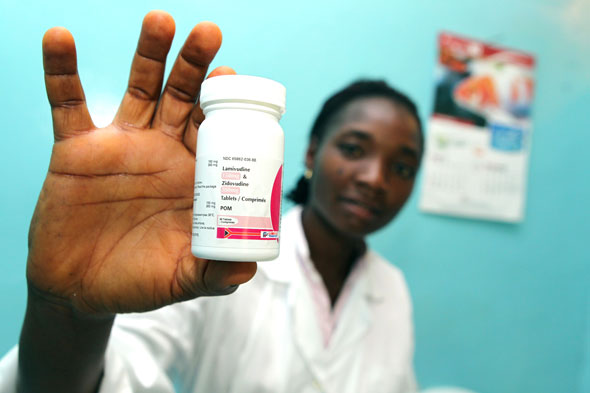 An important anti-HIV therapy: anti-retroviral medication, or ARV. (Nancy Phelan Wiechec photo courtesy of CNS via Southern Cross)