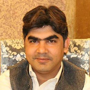 Taimur Kamal, coordinator of the Pakhtunkhwa Civil Society Network (Photo courtesy of Front Line Defenders)