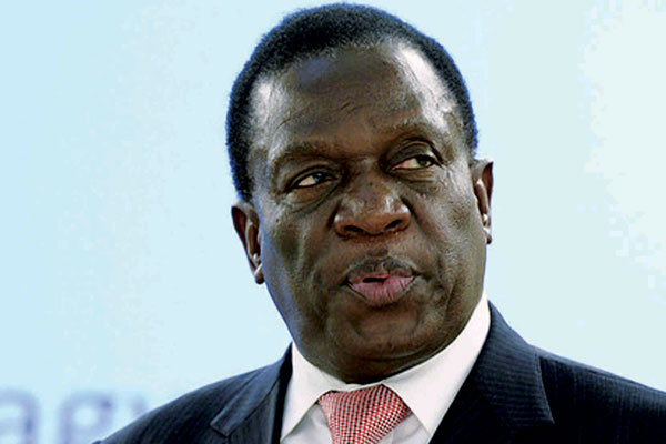 Zimbabwe President Emmerson Mnangagwa (Photo courtesy of Southern Times)