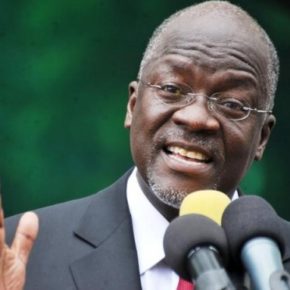 Tanzania President John Magufuli (Photo courtesy of eNCA)