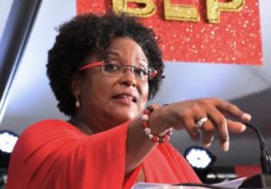 The new prime minister of Barbados, Mia Mottley (Photo courtesy of St. Lucia Times)
