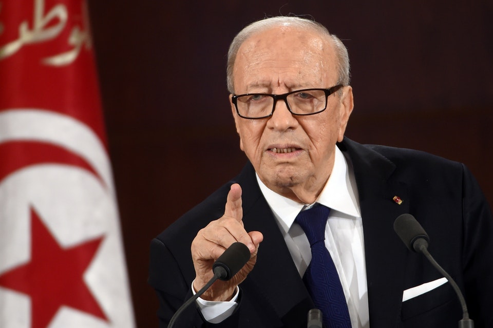 Beji Caid Essebi, president of Tunisia (Photo courtesy of Reddit)