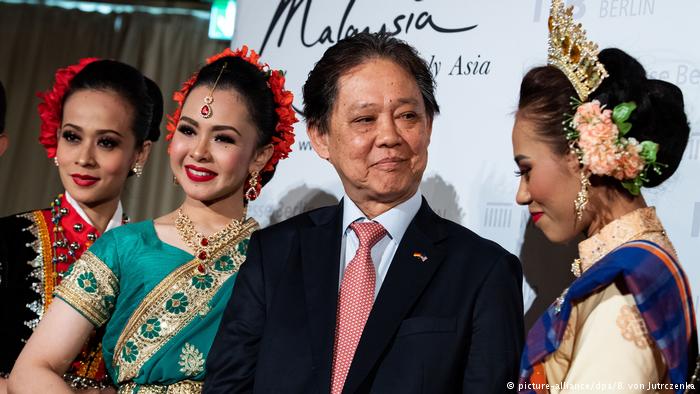 Malaysian Tourism Minister Datuk Mohammaddin bin Ketapi: "No gays here." (B. von Jutrczenka photo courtesy of Deutsche Welle)