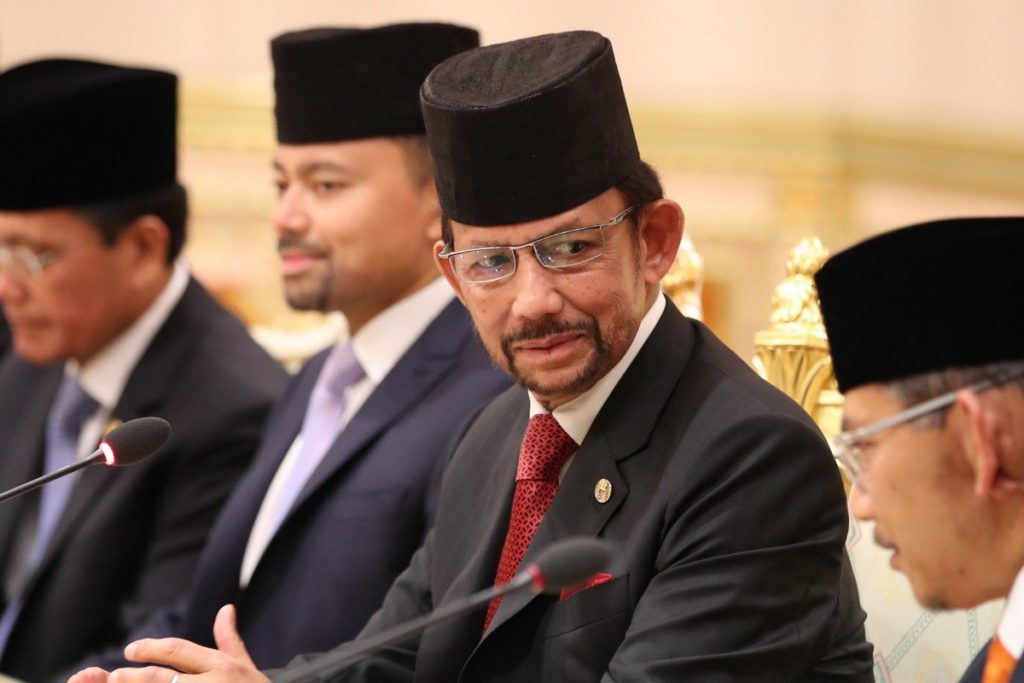 Hassanal Bolkiah, the sultan of Brunei. (Photo via EPA courtesy of the South China Morning Post)