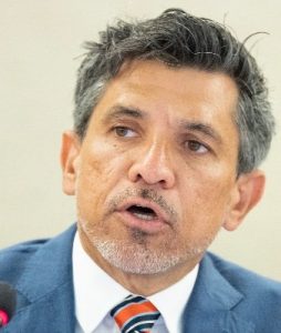 Victor Madrigal-Borloz, the former U.N. independent expert on violence and discrimination based on sexual orientation and gender identity. (Photo courtesy of Twitter)