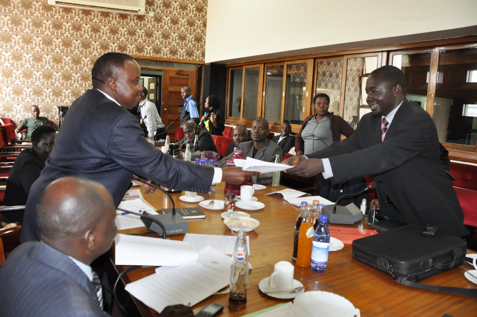 2011 delegation to Ugandan parliament