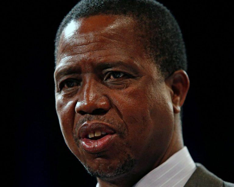 Zambian President Edgar Lungu: "It's unbiblical and unchristian… and we don't want it." (Photo courtesy of Sky.com)