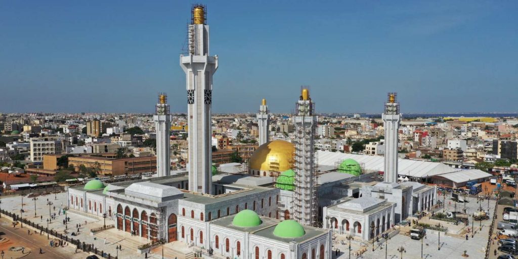 The Grand Mosque of Dakar (Photo courtesy of Le Monde)