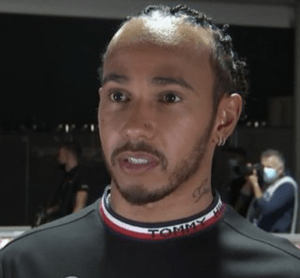 Lewis Hamilton (Photo courtesy of Sky News)