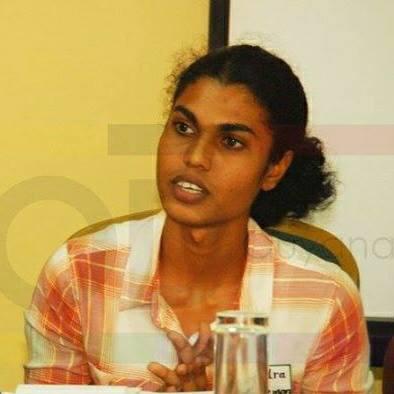 <strong>Alessandra Hereman, project coordinator of Guyana Trans United. (Photo courtesy of Stabroek News)</strong>