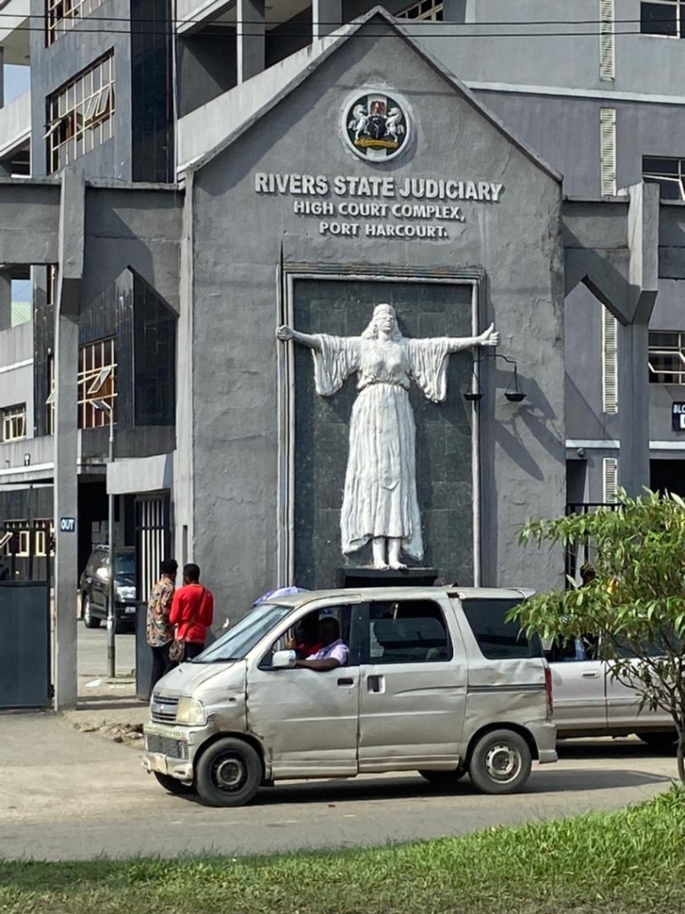 Rivers State High Court in Port Harcourt (Photo by Mike Daemon)