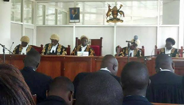 Uganda's Constitutional Court begins deliberations on whether the Anti=Homosexuality Law of 2023 is constitutional. (Photo courtesy of Nicholas Opiyo / X)