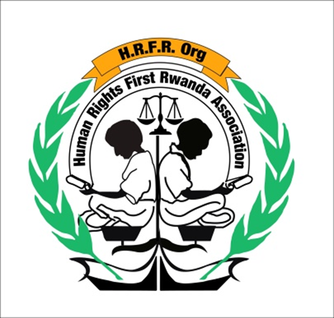 Logo of the Human RIghts First Rwanda Association