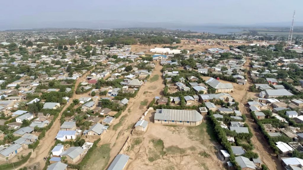 Nikivale Refugee Settlement in southwest Uganda.