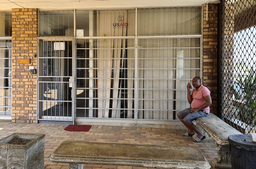 This HIV treatment center in Soweto, South Africa, closed its doors on Jan. 30 because it lost funding from the U.S. (Alfonso Nqunjana photo courtesy of AP / Science.org)