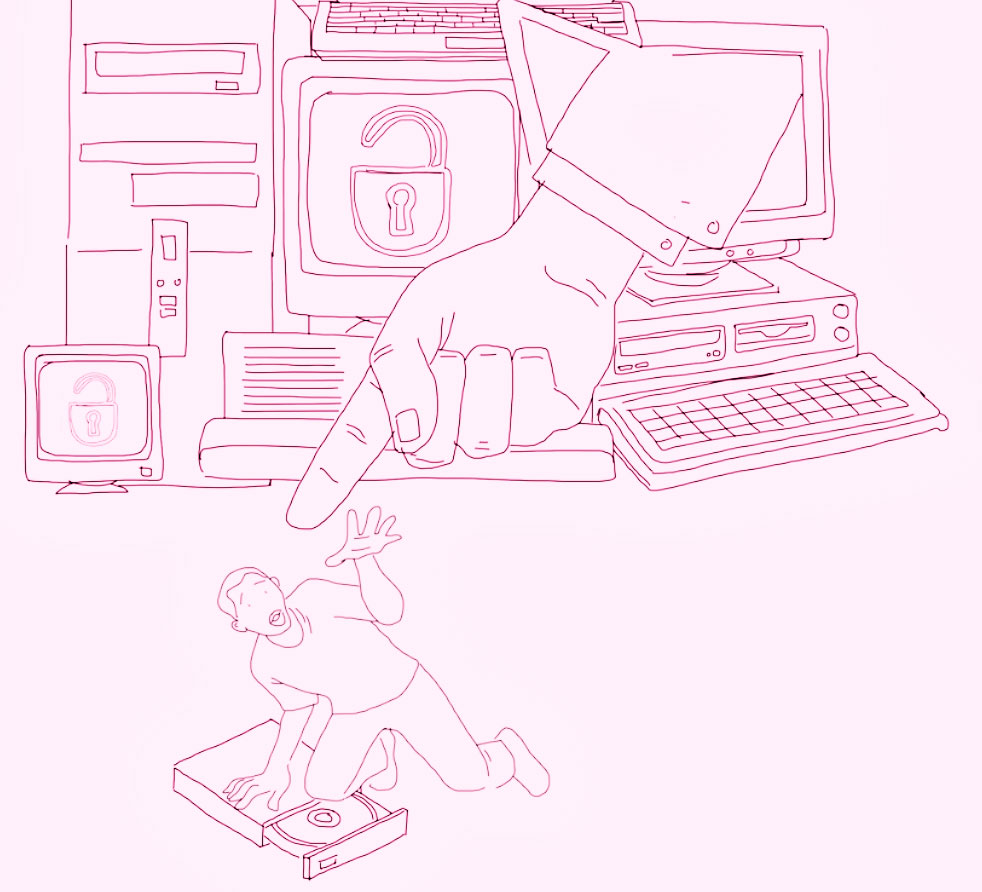 Illustration from Loom SWANA's online safety guide.