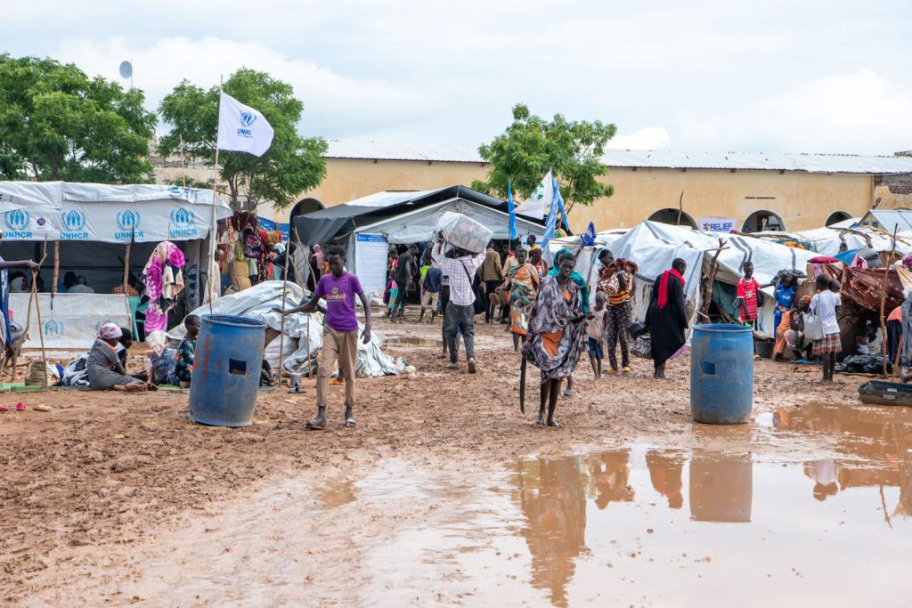 The U.N. refugee agency UNHCR runs the Gorom Refugee Settlement.