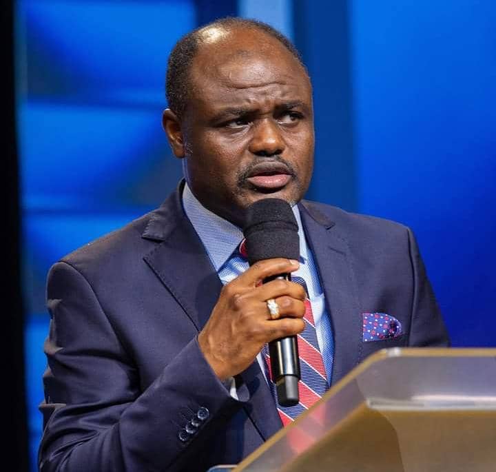 Nigerian Christian pastor Dr. Abel Damina suggests queer people should be welcomed into the church, but only to encourage them to stop being queer.